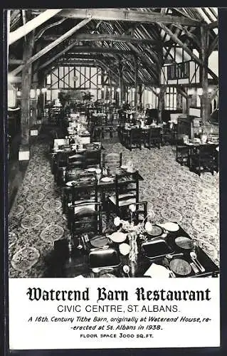 AK St. Albans, Waterend Barn Restaurant, Civic Centre