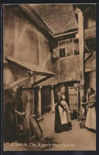 AK Hitchin, The Biggin Courtyard