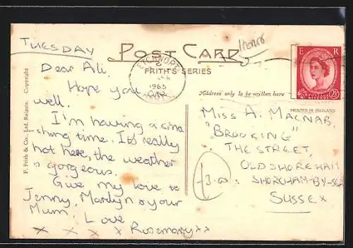 AK Ashwell, Back Street