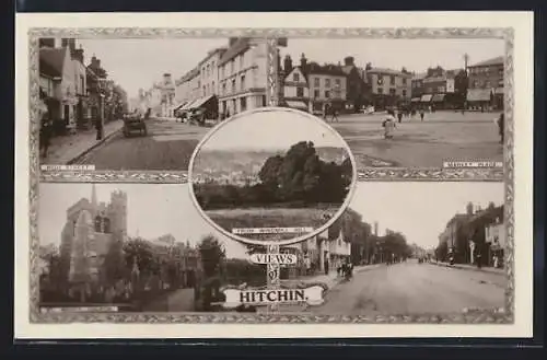 AK Hitchin, Market Place, High Street, Mary`s Church