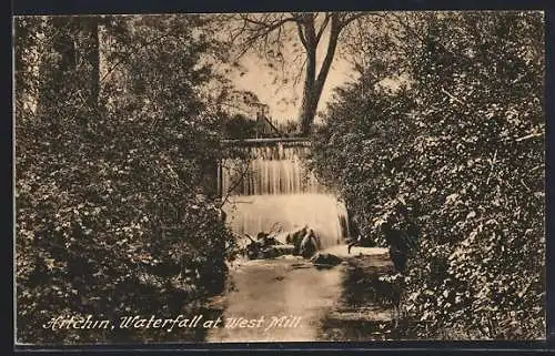 AK Hitchin, Waterfall at West Mill