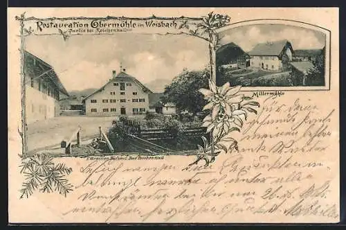 AK Weisbach, Gasthaus Obermühle, Mittermühle