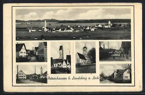 AK Petzenhausen / Lech, verschiedene Ortsansichten