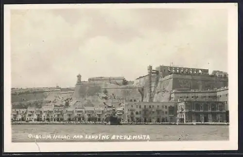 AK Malta, Custom House and landing steps