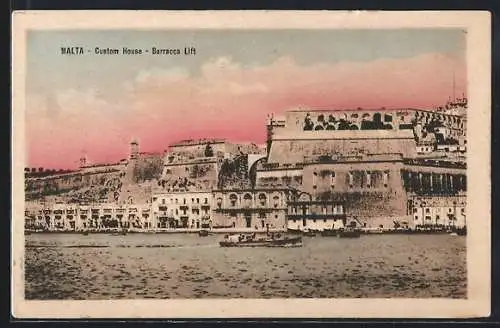 AK Malta, Custom House, Barracca Lift