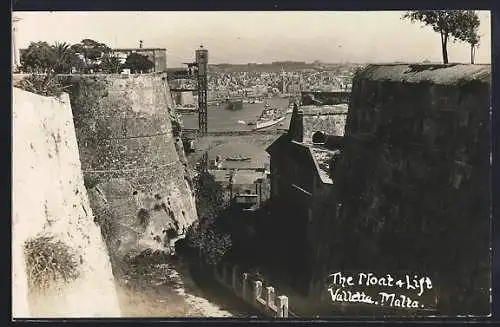 AK Valletta, The Moat & Lift