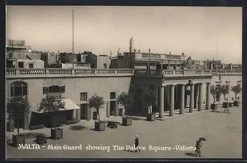 AK Valletta, Main Guard showing The Palace Square