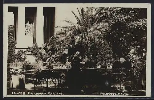 AK Valletta, Lower Barracca, Gardens