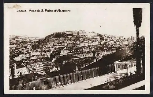 AK Lisboa, Vista de S. Pedro d`Alcantara