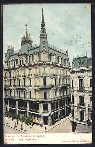 AK Buenos Aires, Casa en la Avenida de Mayo