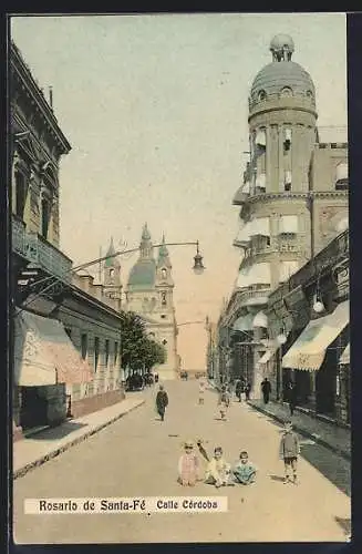 AK Rosario de Santa-Fé, Calle Córdoba
