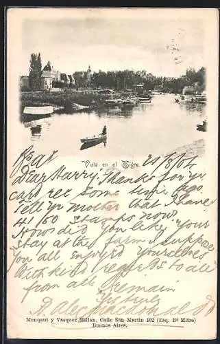 AK Tigre, Vista en el Tigre