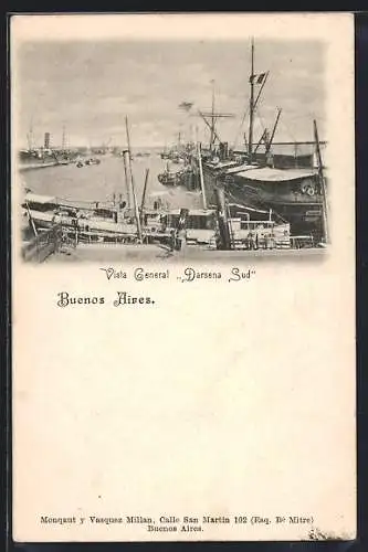 AK Buenos Aires, Vista General Darsena Sud