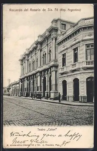 AK Rosario de Sta. Fé, Teatro Colon