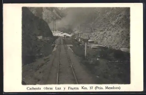 AK Cacheuta, Obras Luz y Fuerza, Pcia. Mendoza