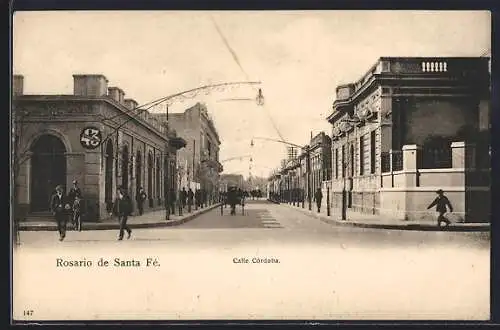 AK Rosario de Santa-Fé, Calle Córdoba
