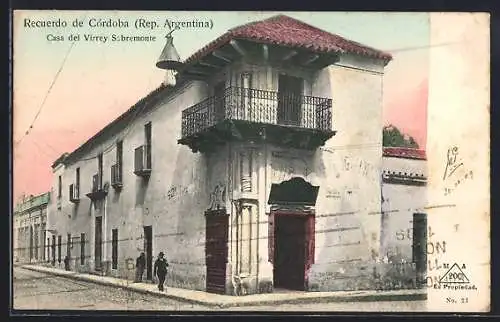 AK Córdoba, Casa del Virrey Sobremonte