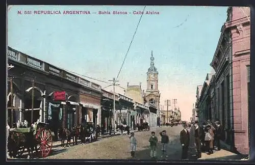 AK Bahía Blanca, Calle Alsina