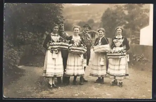 Foto-AK Schliersee, Sammlung für das U-Bootsheim