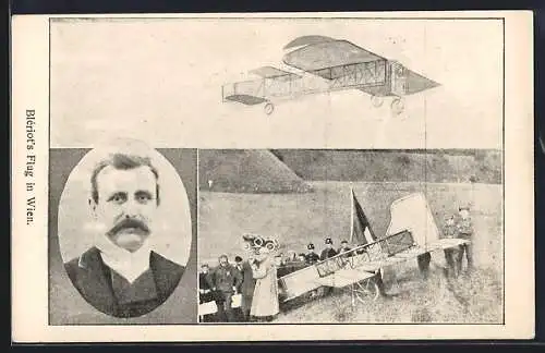 AK Wien, Blériots Flug