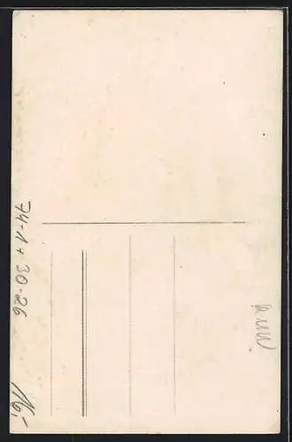 AK Eisernes Kreuz als Muster in einem Baumstamm