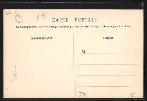 AK Ivry-sur-Seine, La Rue du Château