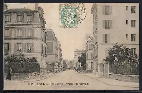 AK Charenton, Rue Guérin, Avenue de Gravelle
