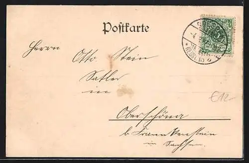 AK Dresden-Neustadt, K. S. Militär-Reitanstalt, Prinz-Georg-Allee (Stauffenbergallee)