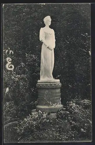 AK Salzburg, Denkmal der Kaiserin Elisabeth (Sissi) von Österreich