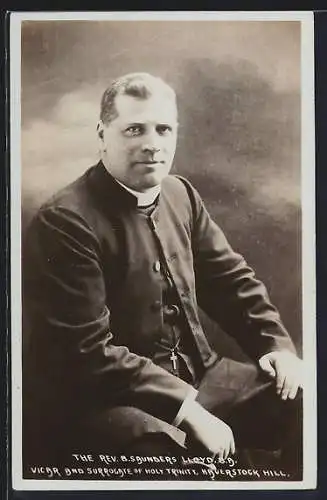 AK Haverstock Hill, The Rev. B. Saunder`s Lloyd, Vicar and Surrogate of Holy Trinity