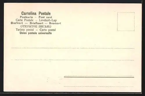 Lithographie Palermo, Porta Felice e Passegiata