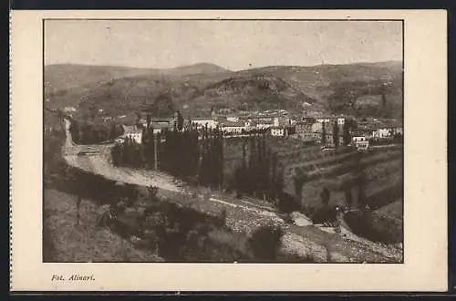 AK Pratovecchio, Panorama aus der Vogelschau