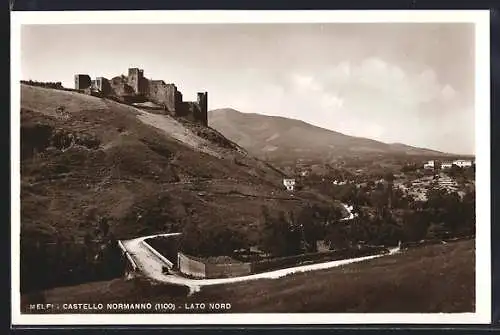 AK Melfi, Castello Normanno, Lato Nord