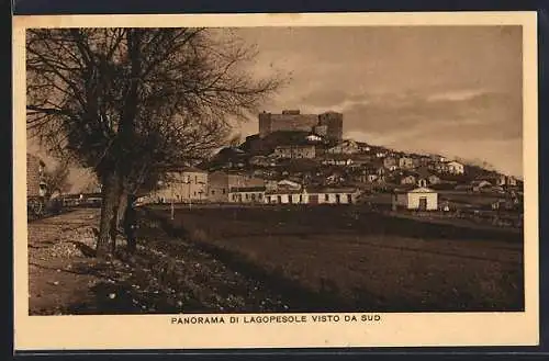 AK Avigliano, Panorama di Lagopesole visto da sud