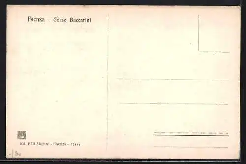 AK Faenza, Corso Baccarini