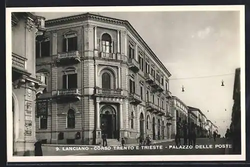 AK Lanciano, Corso Trento e Trieste, Palazzo delle Poste