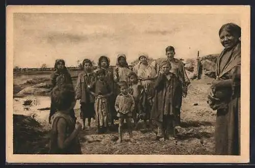 AK Skupina cikánského dorostu, Sinti und Roma / Zigeuner