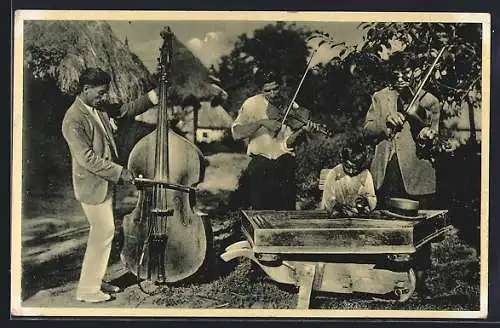 AK Podk. Russ., Cikánska chudba, Sinti und Roma / Zigeuner