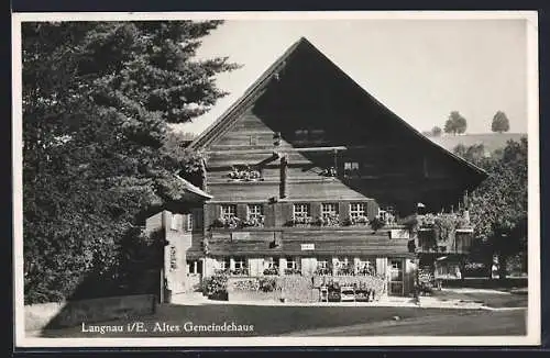 AK Langnau i. E., Altes Gemeindehaus