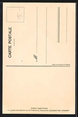 AK Reverolle, Wappen, Weintrauben-Ornamente