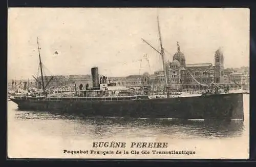 AK Paquebot Eugène Pereire