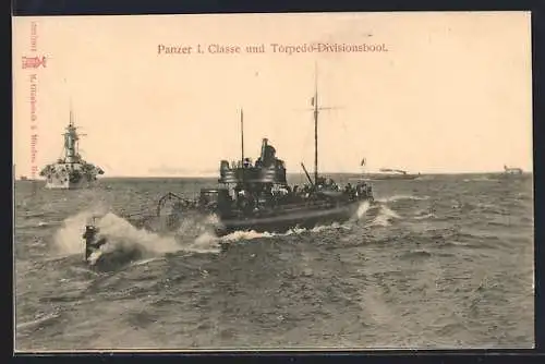 AK Panzer I. Classe und Torpedo-Divisionsboot