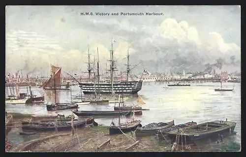 AK Portsmouth, HMS Victory, Harbour