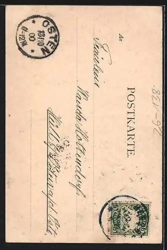 Künstler-AK Franz Doubek: Arbeit bringt Segen, Münchener Kindl beim Sägen von Holz