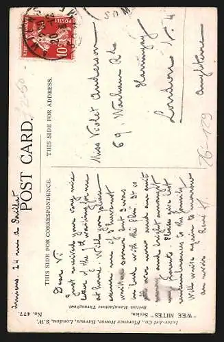 Künstler-AK Fred Spurgin: Hullo! Do you know I`m here?