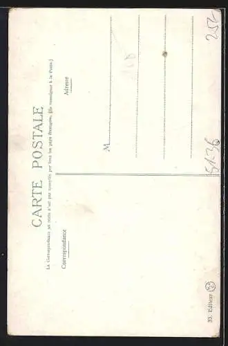 AK Constantinople, Groupe de mendiants devant la Porte Suleymanié