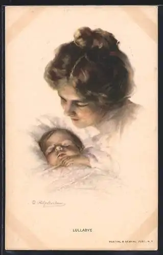 Künstler-AK Philip Boileau: Lullabye, Motherhood