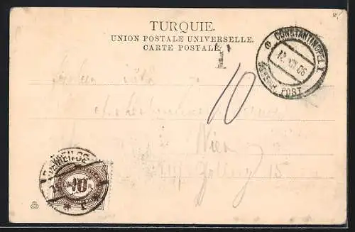 AK Constantinople, Groupe de Bohémiens