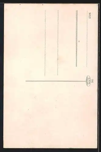 AK Bauer in Tiroler Tracht mit Hellebarde