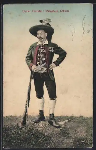 AK Waidbruck, Tiroler Trachten, Schütze